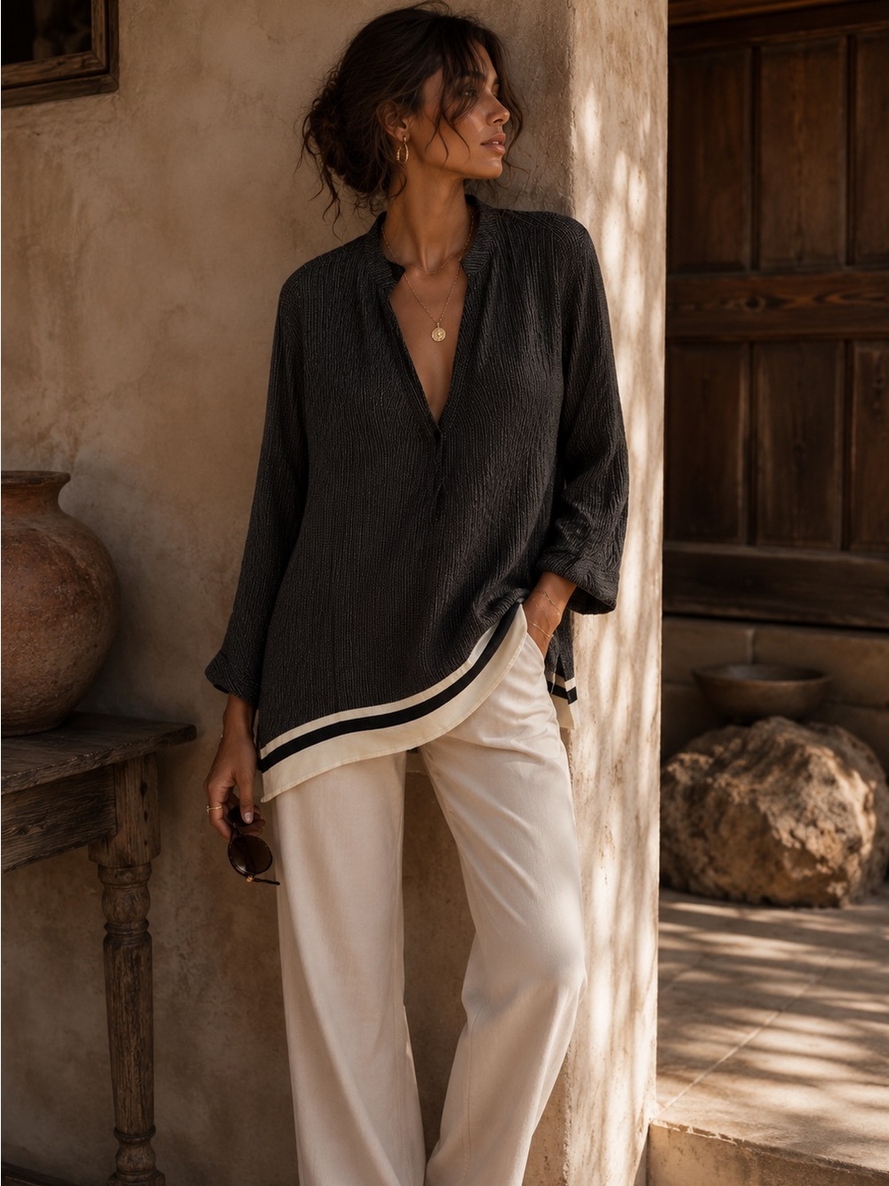 Vince 100 silk blouse